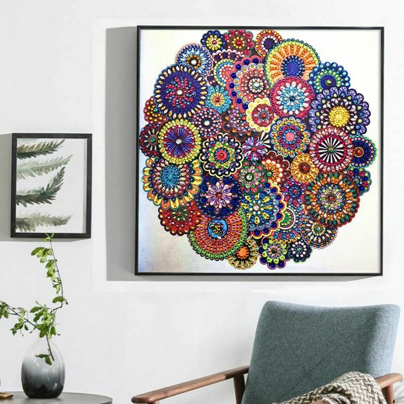 Special Shaped Diamond Painting Mandala Embroidery Rhinestone Cross Stitch 5D