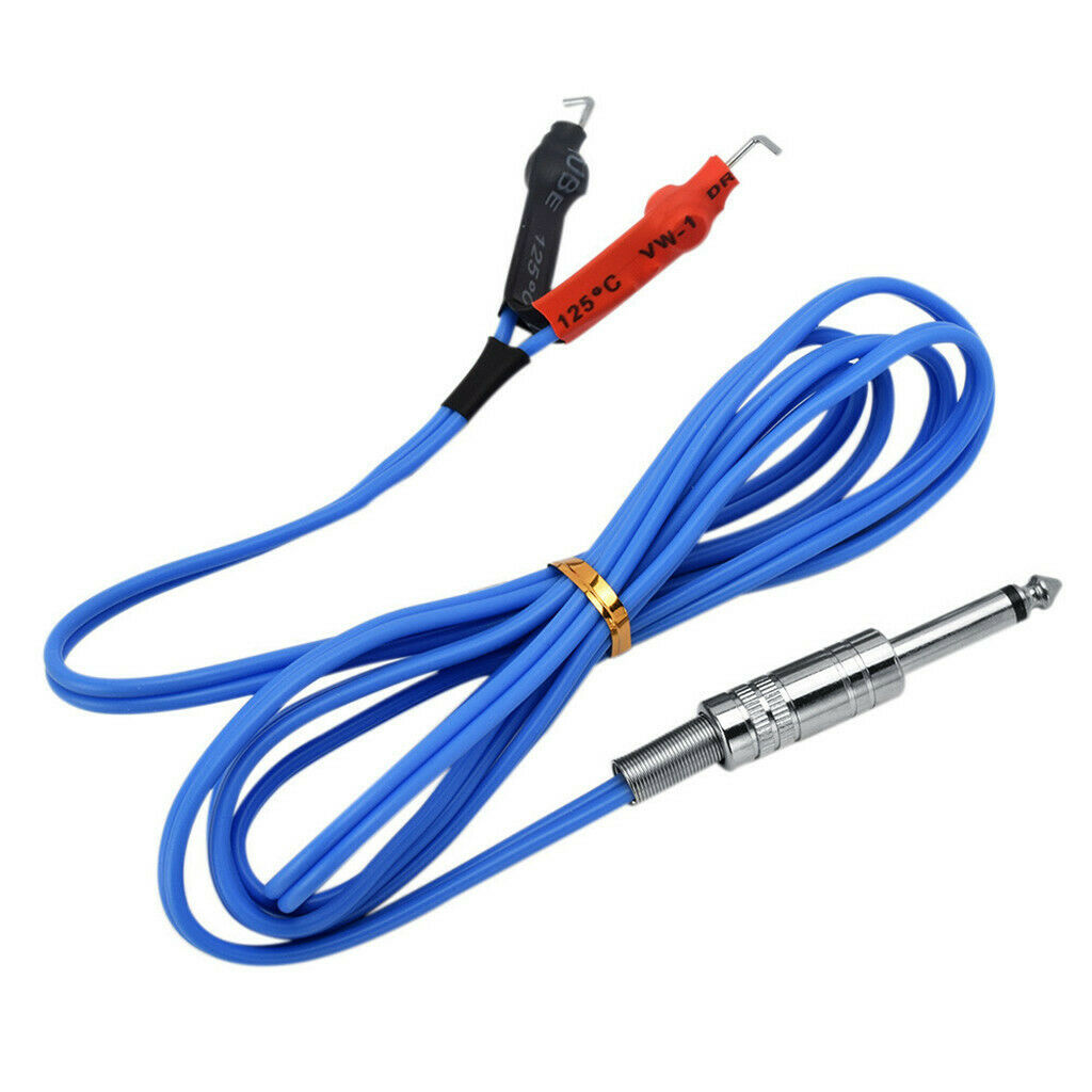 Tattoo Machine Silica Gel Clip Cord   Accessories Power Supply