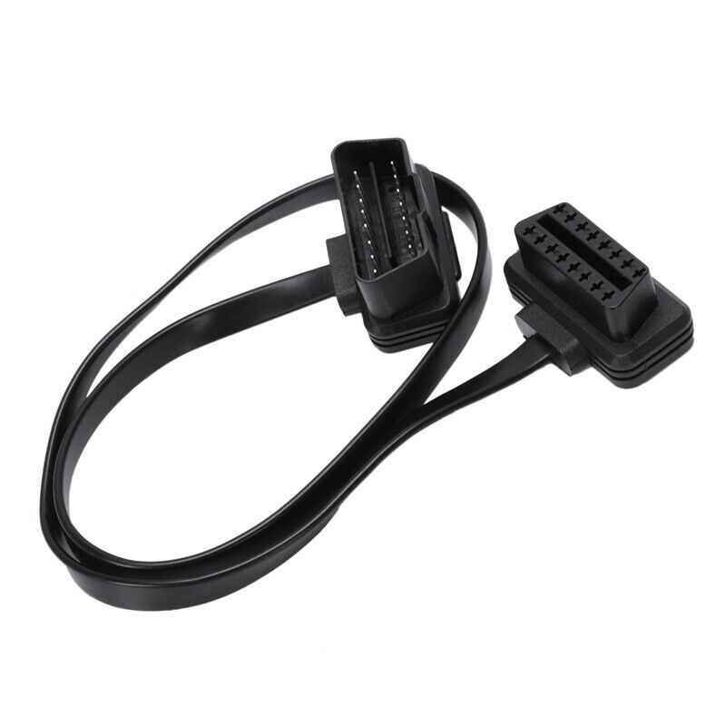 OBD2 16 pin Male to Female Elbow Extension cable ELM327 Y4Q6Q6