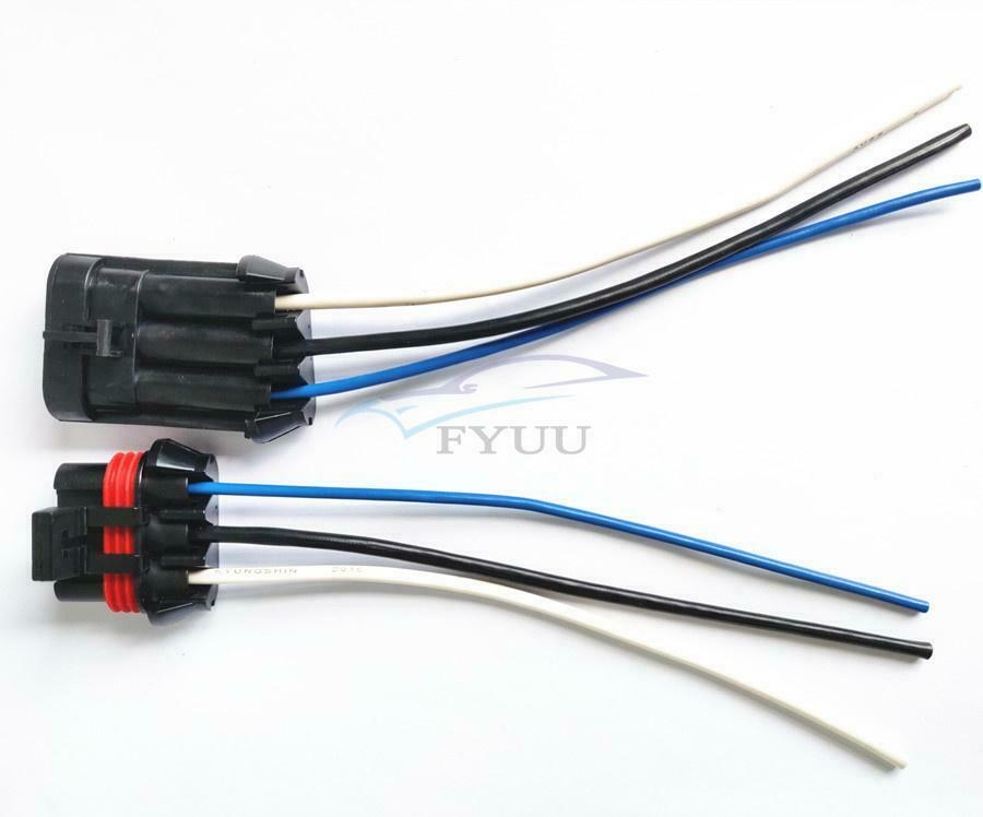 1 Piece Male And Female Cooling Fan Connector For Chevrolet Corvette C6 2005-13