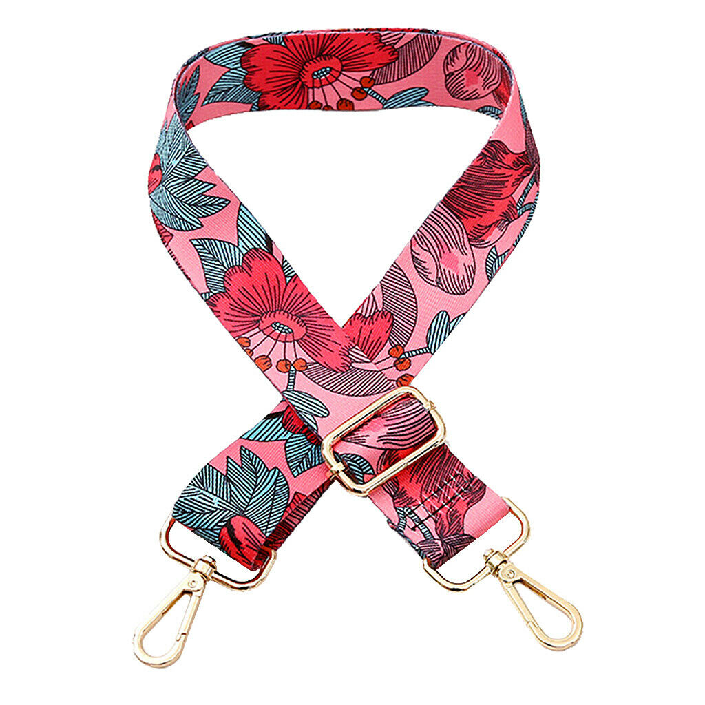 2pack Colorful Wide Bag Strap Shoulder Bag Adjustable Belt DIY 55inches