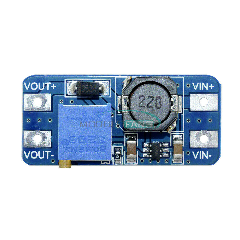 2PCS DC-DC MT3608 Step Up Power Apply Module Booster 2A Power Module For Arduino