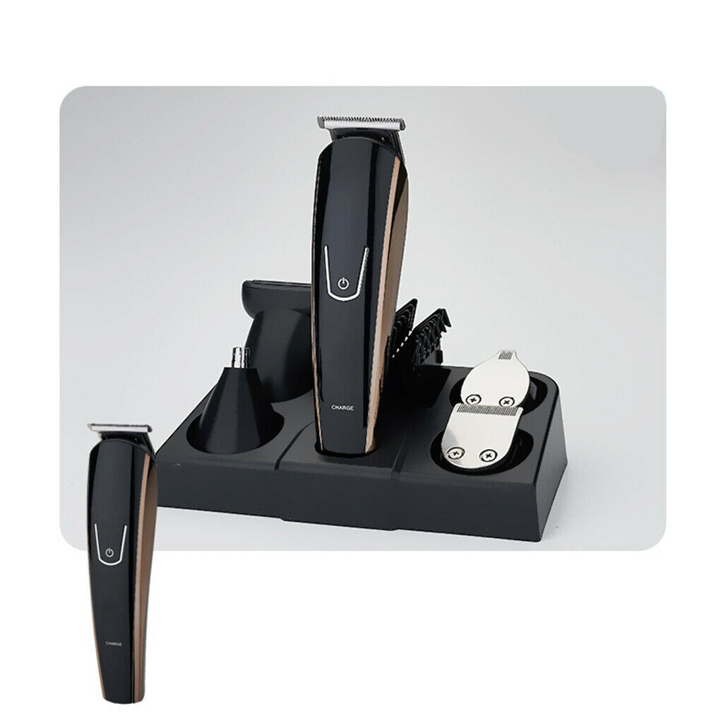 Electric Hair Clipper Razor Trimmer Cutter USB Beard Removal Haircut Kit