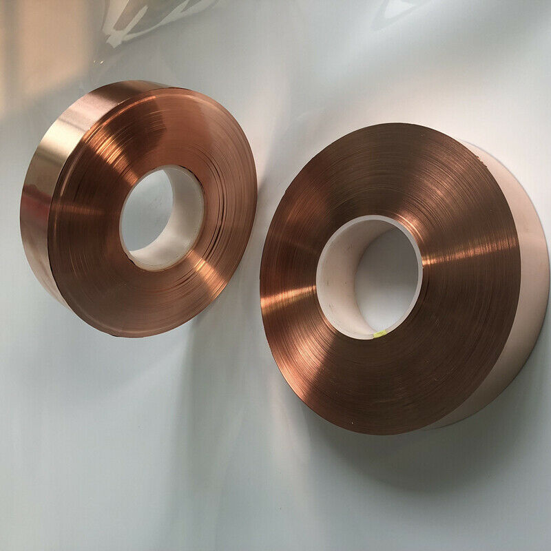 1pc 0.3mm x 40mm x 1000mm 99.9% Pure Copper T2 Cu Metal Sheet Foil Plate Strip