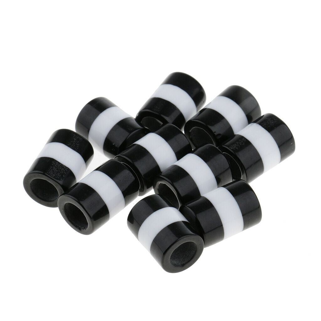 10 Pieces Lined Micro Rings Links Beads for Wigs Hair Extensions, Great for