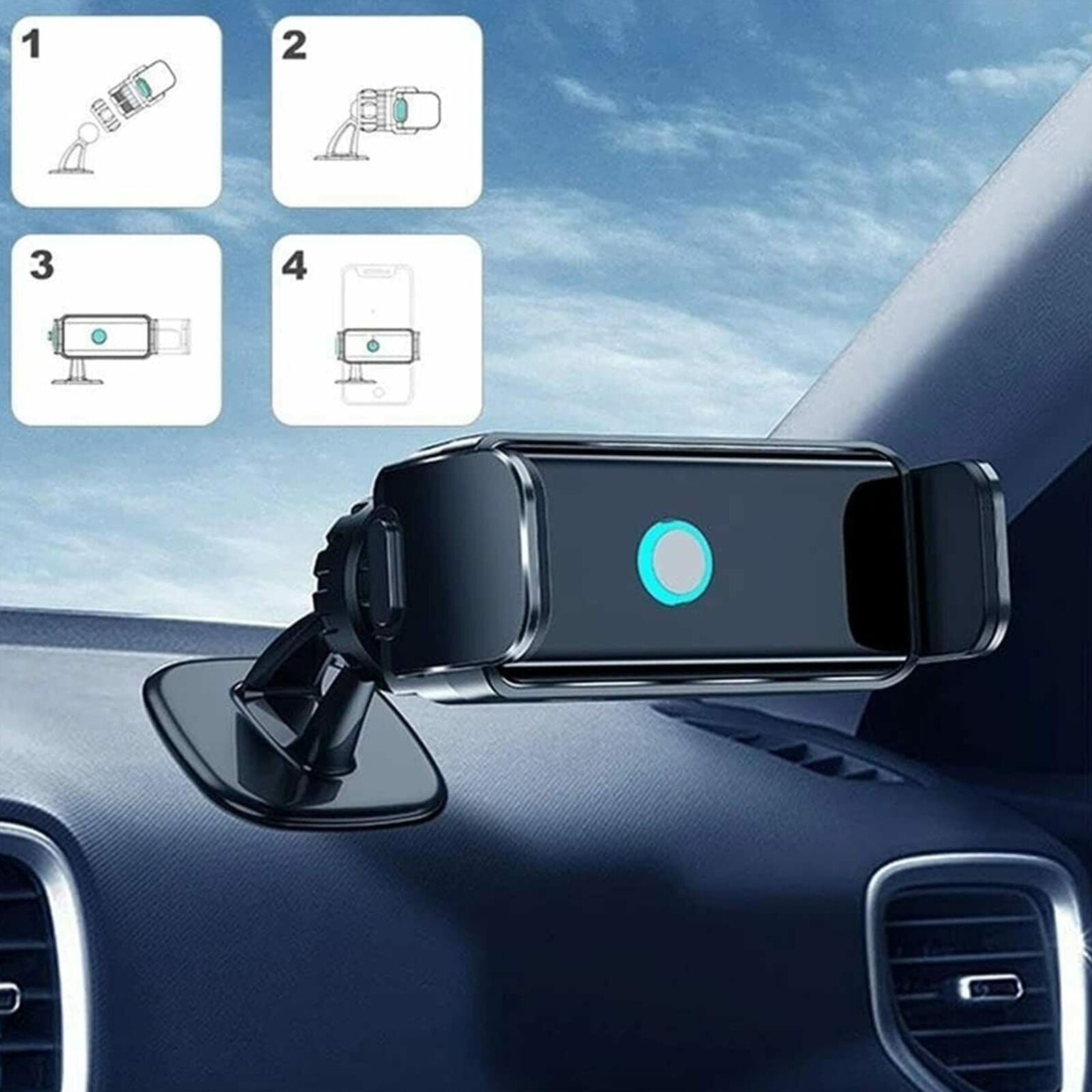 1pcs Electric Mobile Phone Holder Induction Car Air Bracket Navigation