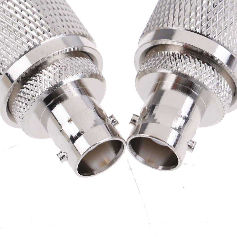 1x UHF Male PL259 PL-259 plug to BNC Female jack RF coaxial adapter connec.l8