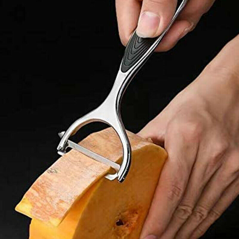 Stainless Steel Sharp Fruit and Vegetable Peeler Kitchen Accessory Gadget  HN US