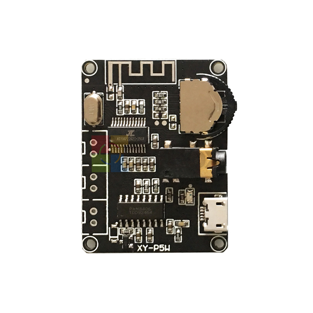 Stereo Bluetooth PAM8406 Micro USB Digital Power Amplifier Board Module DC3.7-5V