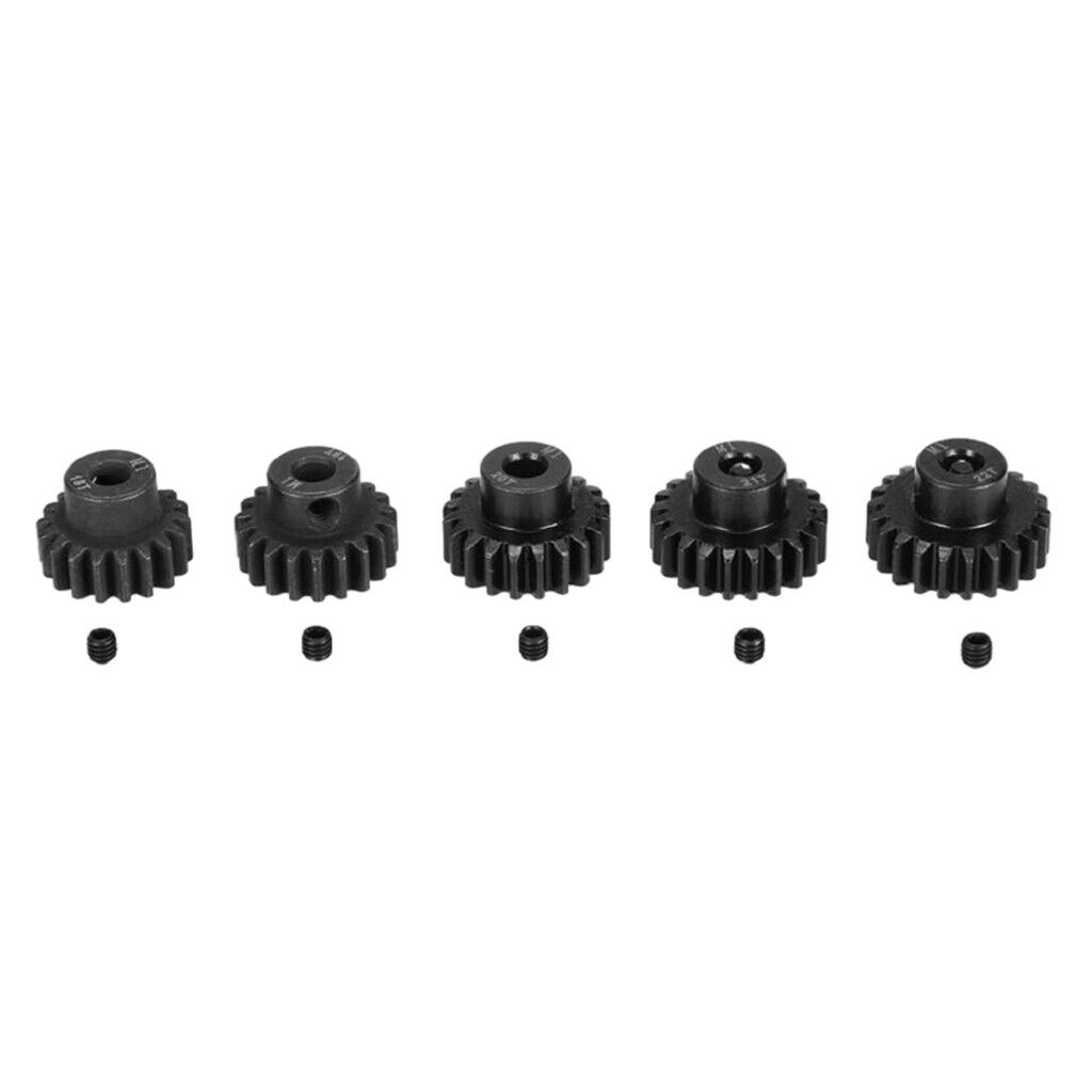 M1 5mm 18T 19T 20T 21T 22T Pinion Motor Sprocket for 1/8 Car Motor