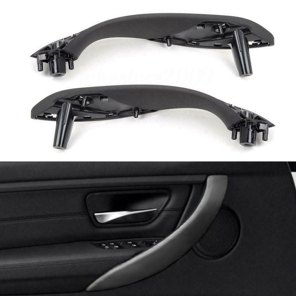 Inner Door Handle Pull Trim Cover Front Left+Right for BMW 3Series F30 F35 316