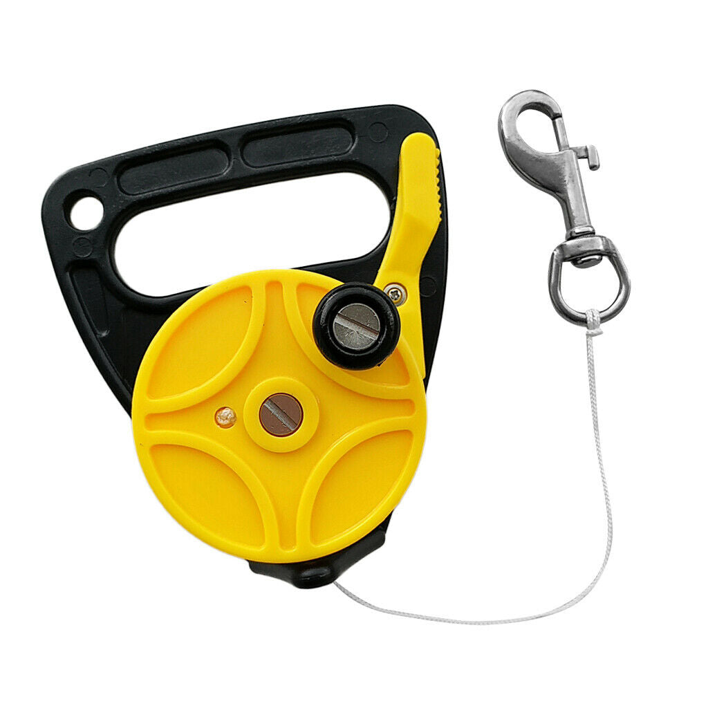 Portable Scuba Diving Reel Kayak Anchor & Handle, 150' Line, Bolt Snap Clip