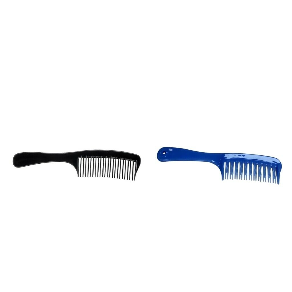 2Pcs/Pack Wide Tooth Combs Detangling Hair Brush, Paddle Hair Comb, Care