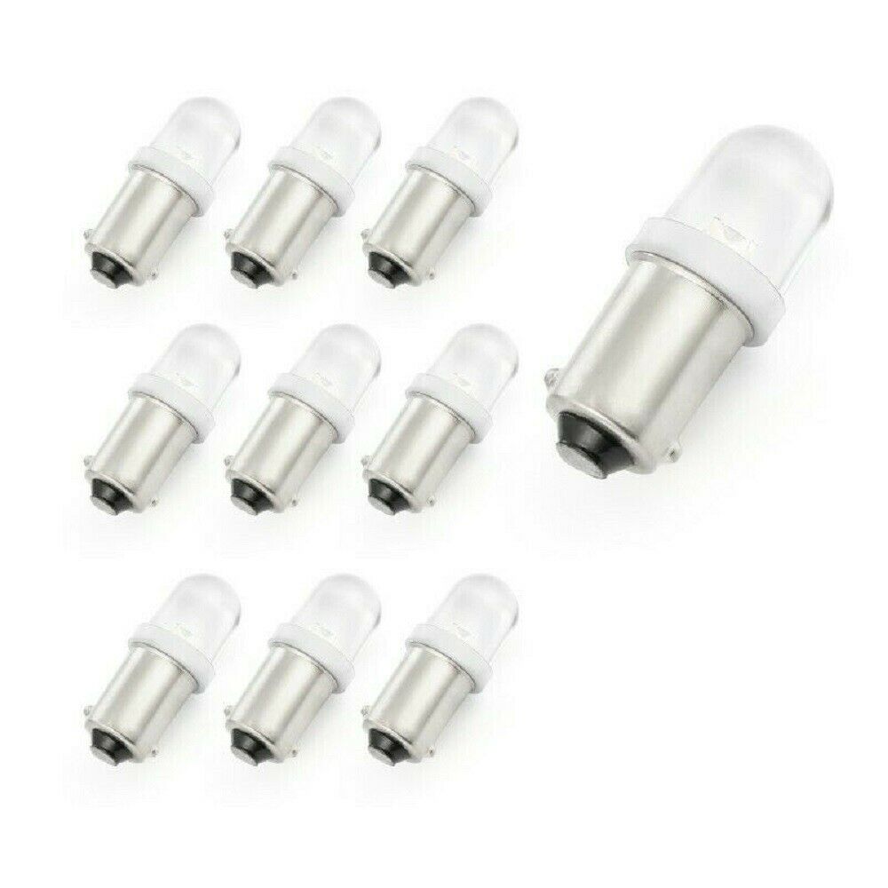 20pc White BA9S 1815 T4W LED Instrument Panel Gauge Dash Interior Light Bulb Set
