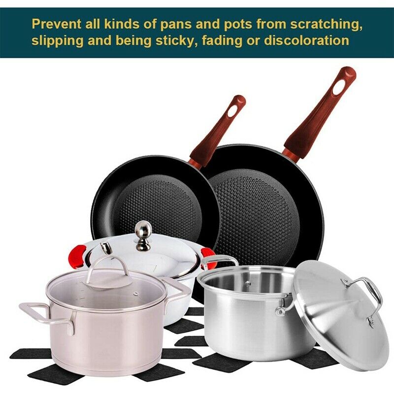 Pot Coasters, 15 Pcs Pan Protector, Dishwasher Safe, Heat Resistance for PanF9M2