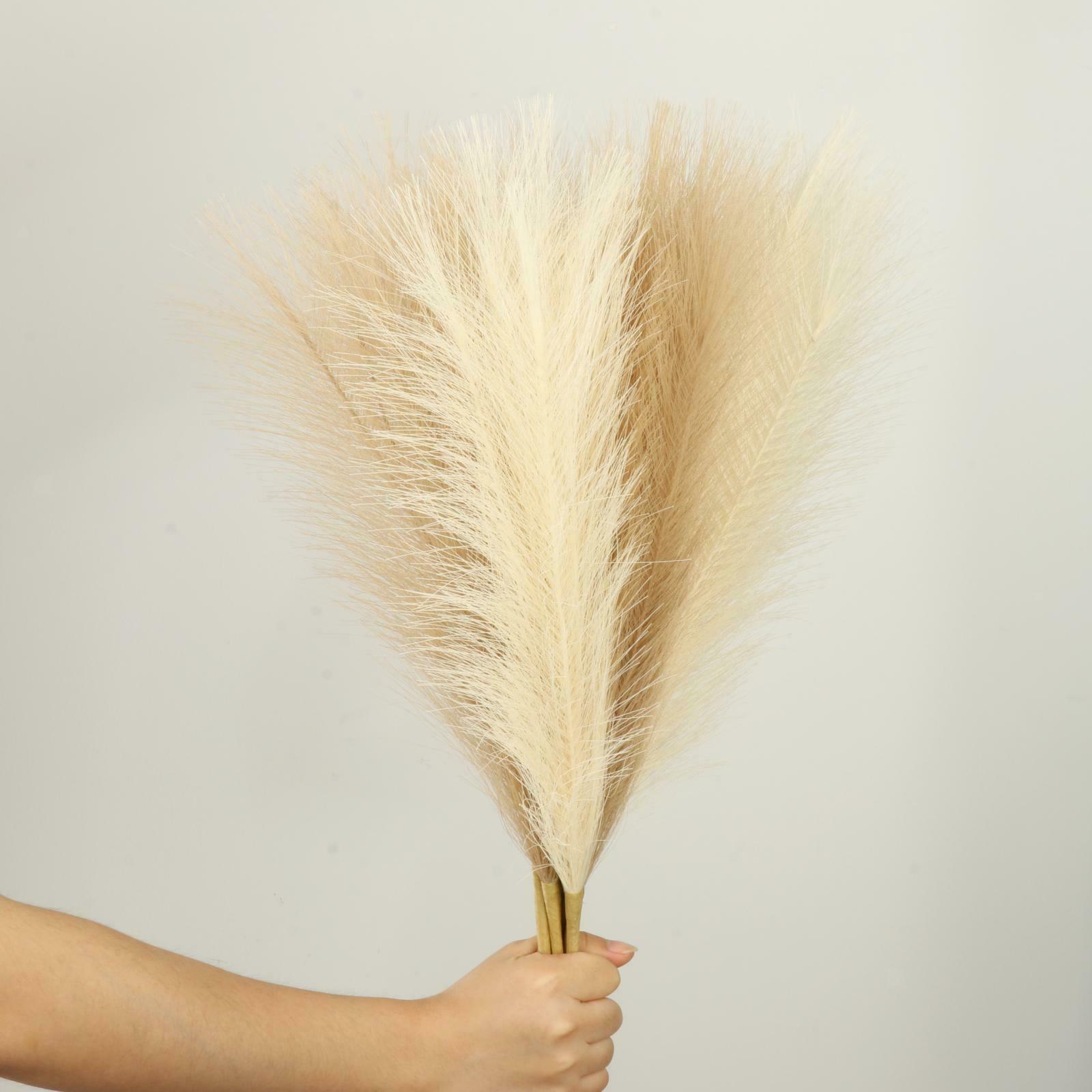 6Pcs Artificial Pampas Grass Decor Reed Decor Bouquet Living Room Home Decor