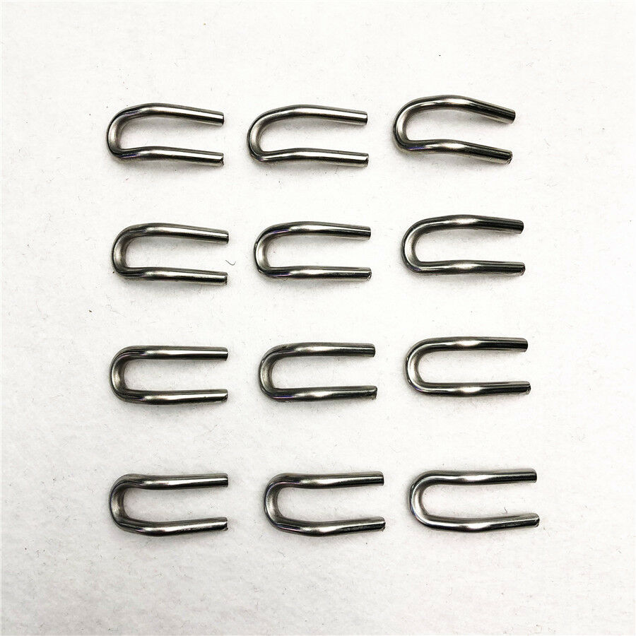 18Pcs Stainless Steel Motorcycle Exhaust Pipe Muffler Springs and Spring Hooks