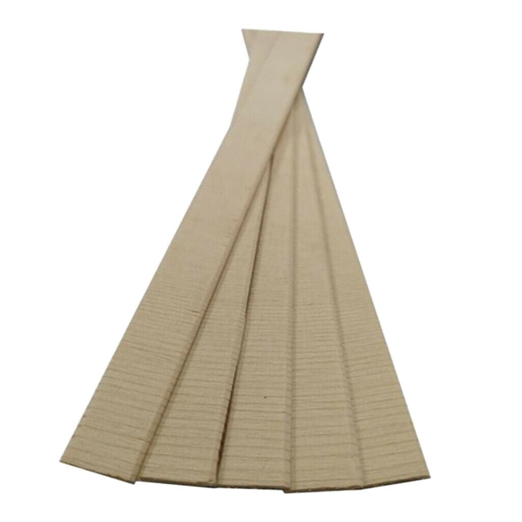 5 Guitar Strip Wooden Lining for Guitar Back Center Reinforcement