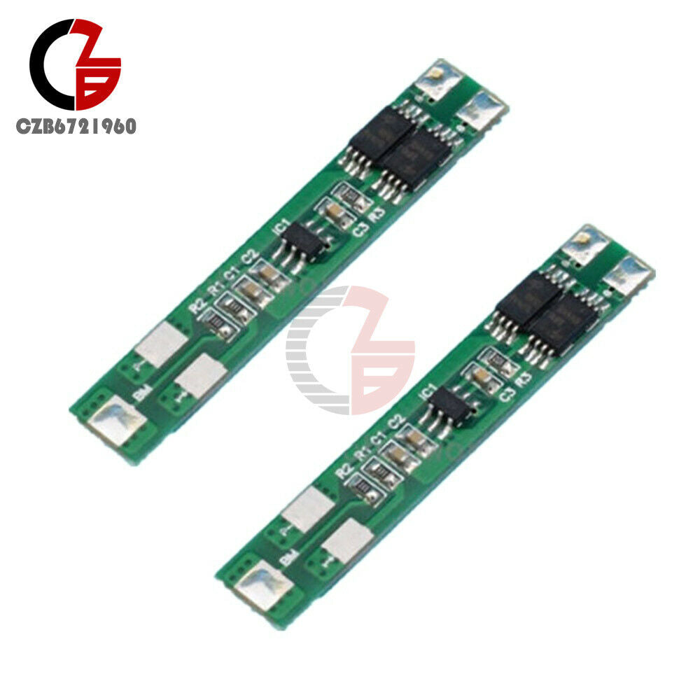 7.2V 6A Dual MOS 2S Polymer Lithium Battery Protection Board For 18650