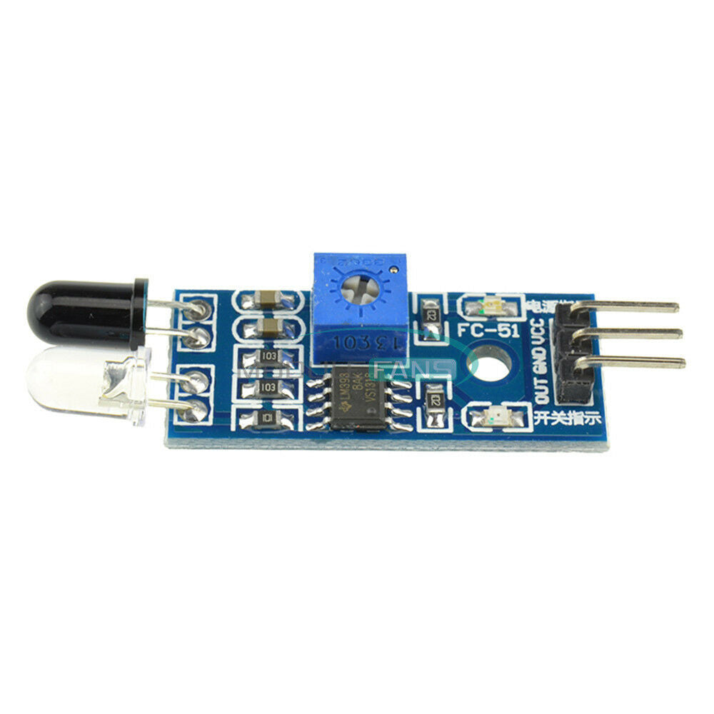 2PCS IR Infrared Obstacle Avoidance Infrared Sensor Module for Arduino Robot