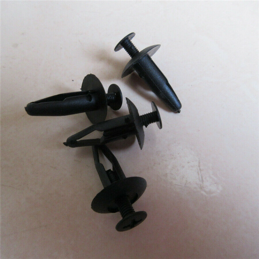 100Pcs Car Auto Bumper Fender Mixed Screw Rivet Plastic Fastener Clip Universal