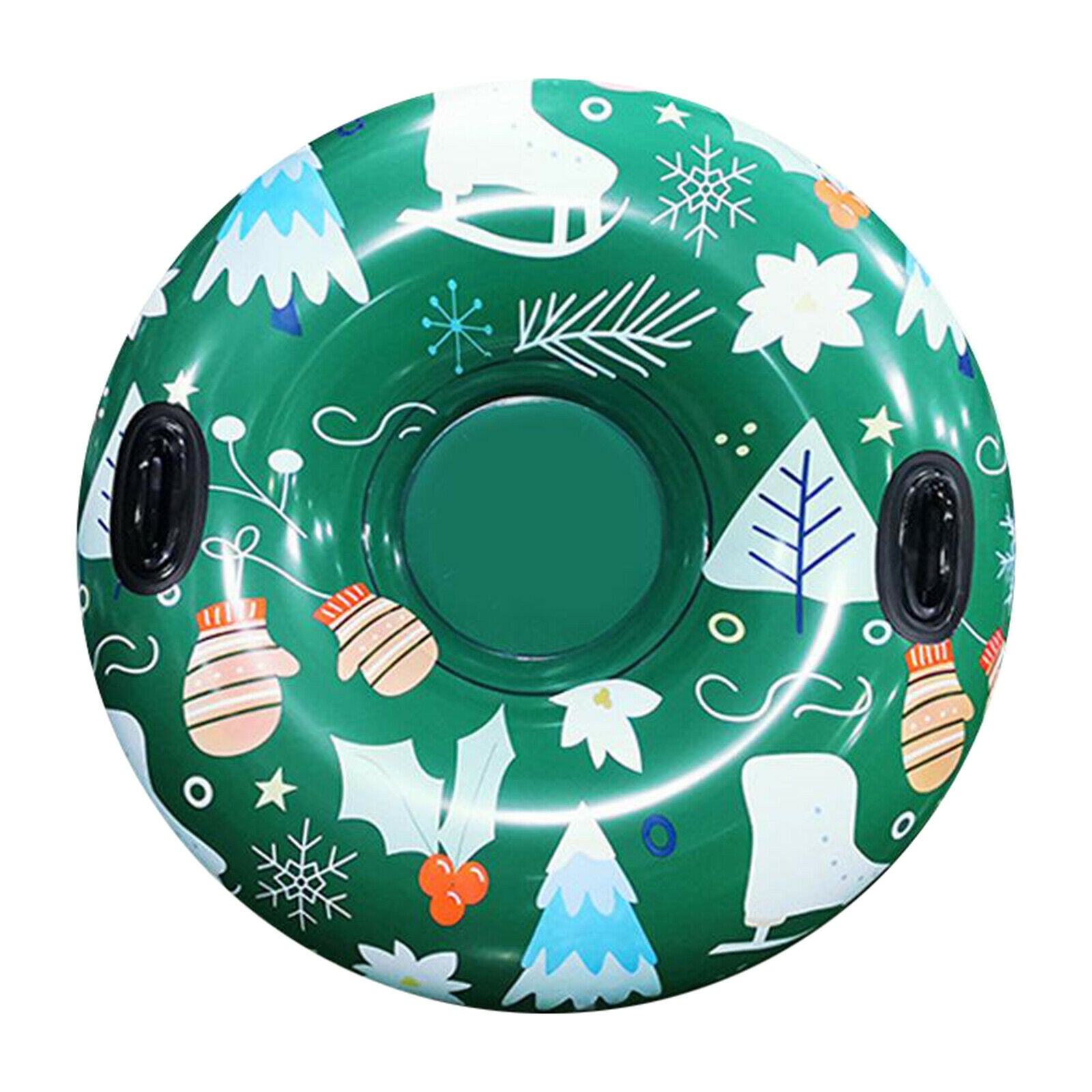 Snow Tube Inflatable Snow Sled - 47 inches Heavy-Duty Snow Tube for Kids &