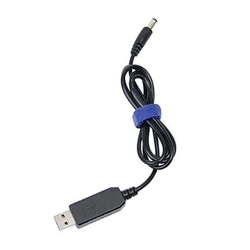 USB to DC Convert Cable 5V to 12V Voltage Step-Up Cable 5.5x2.1mm DC Male 1M NZ3
