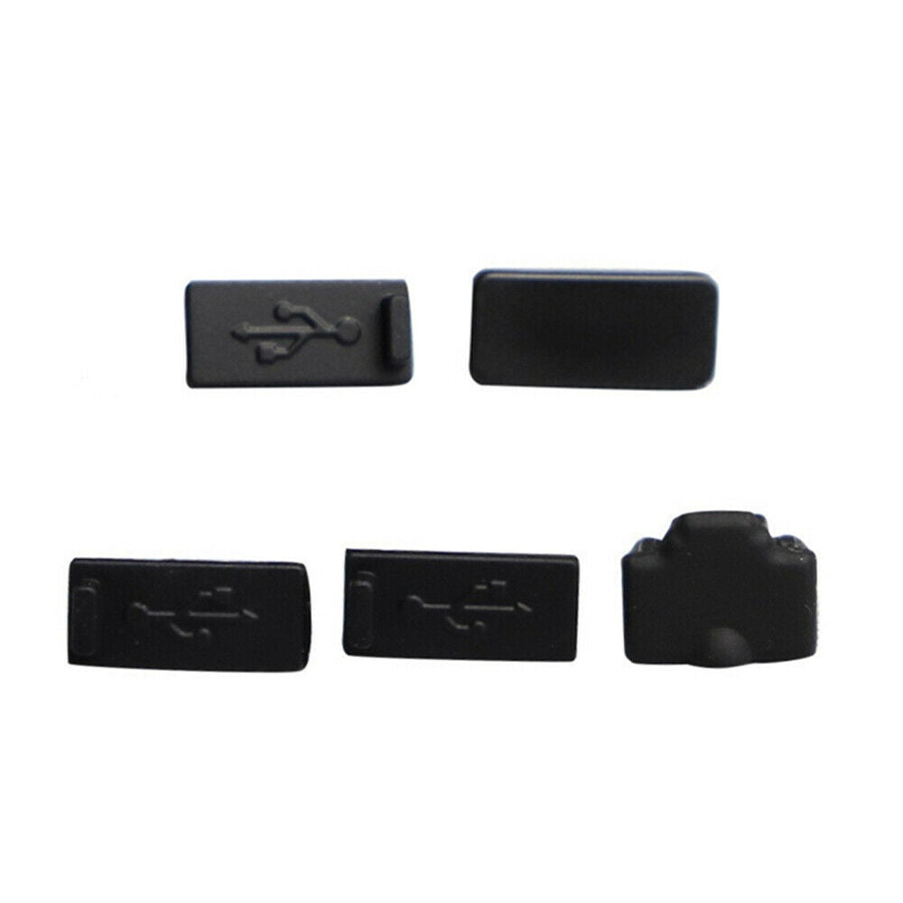 For XBOX Series S X Console Accessories Silicone 8pcs Dust Proof Cover Guard Set