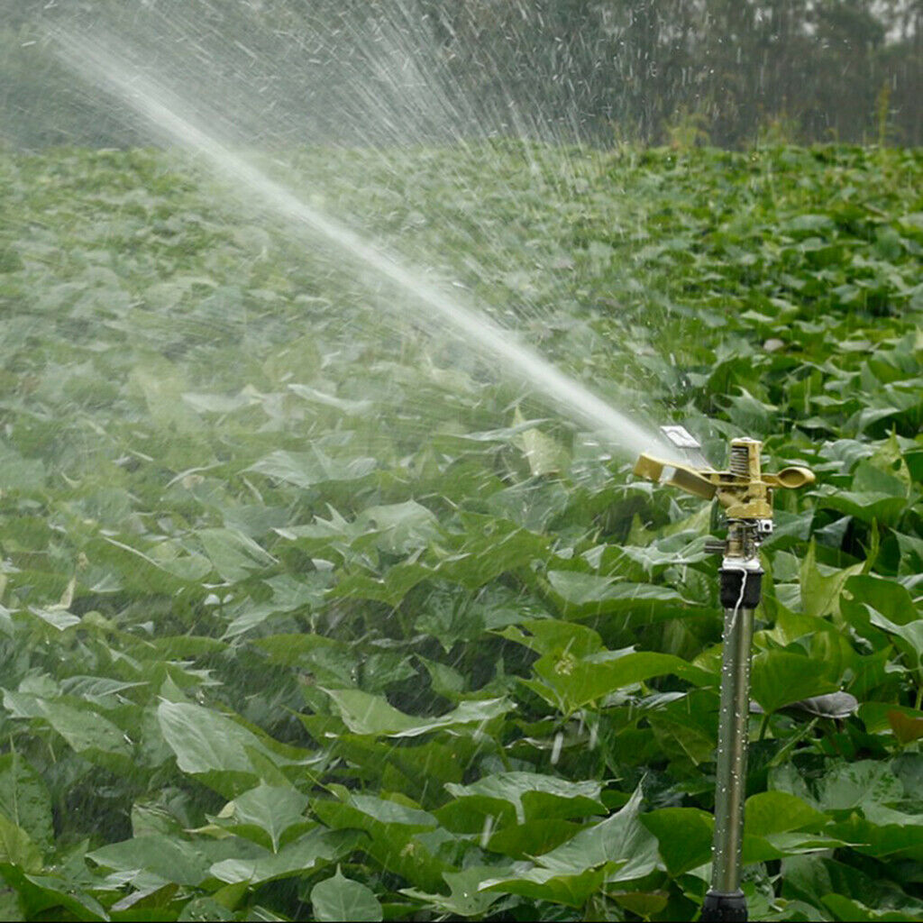 Alloy Rotary Water Irrigation Sprinkler Sprayer Adjustable 0-360 degree DN20