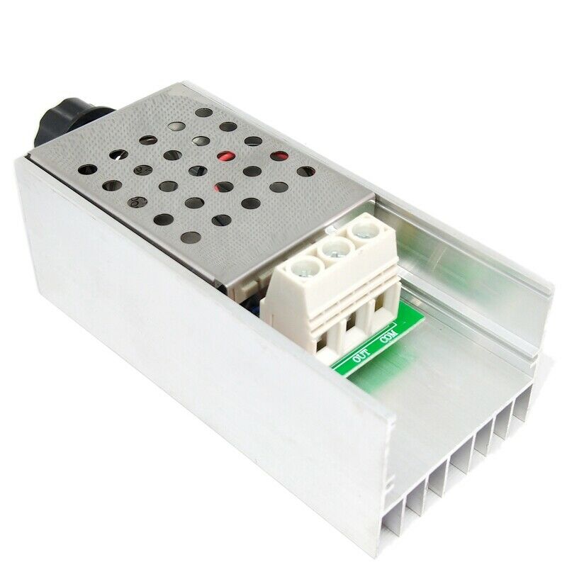 4X(10000W SCR Voltage Regulator Dimming LED Dimmer Motor Speed Controller S5M4)