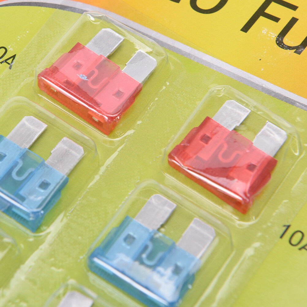 10-30A Trendy Car Fuse Insurance Pieces Set Durable Zinc Alloy Safety Fil.l8