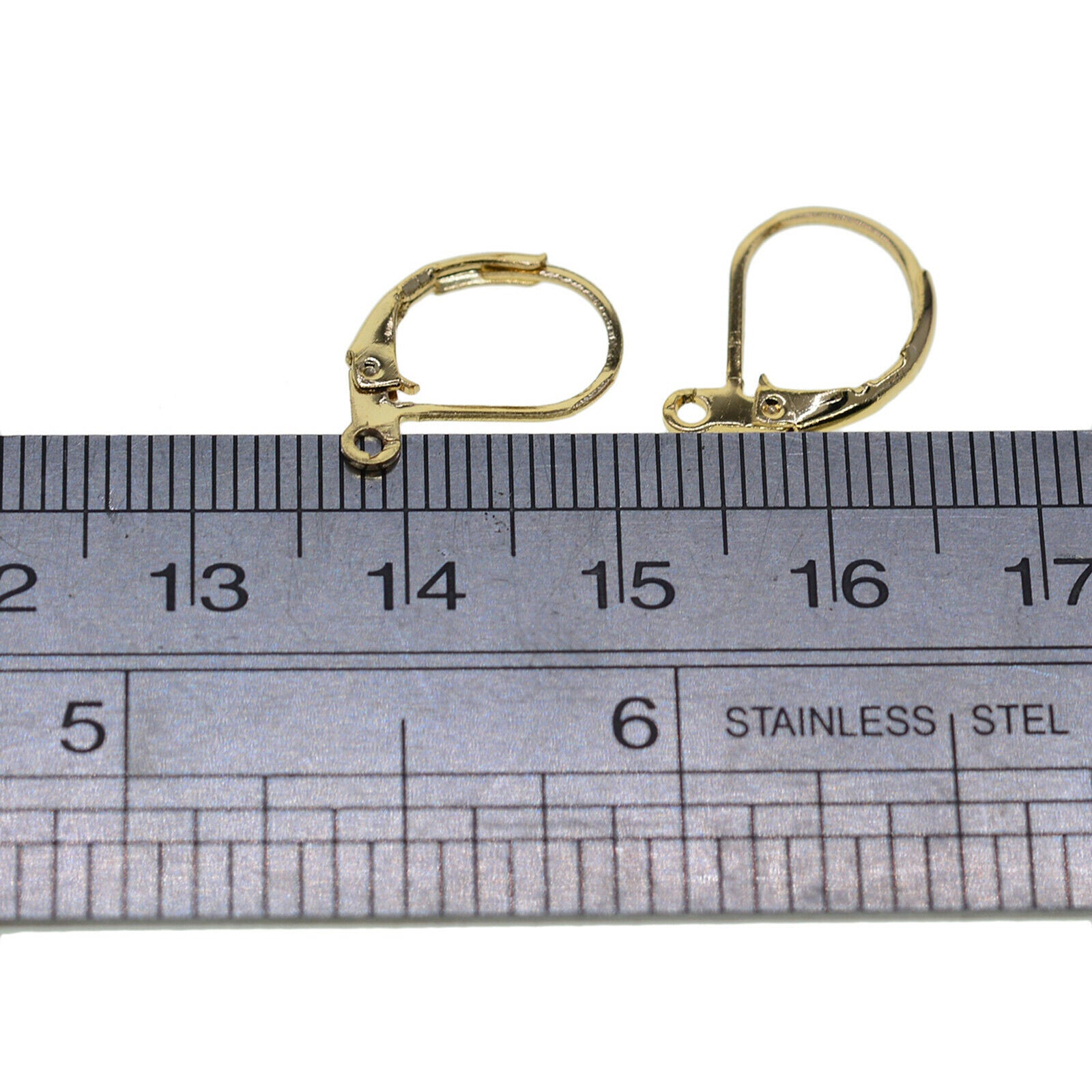 200x Lever Back Earring Hooks French Earwires Back DIY Beads Jewelry Making