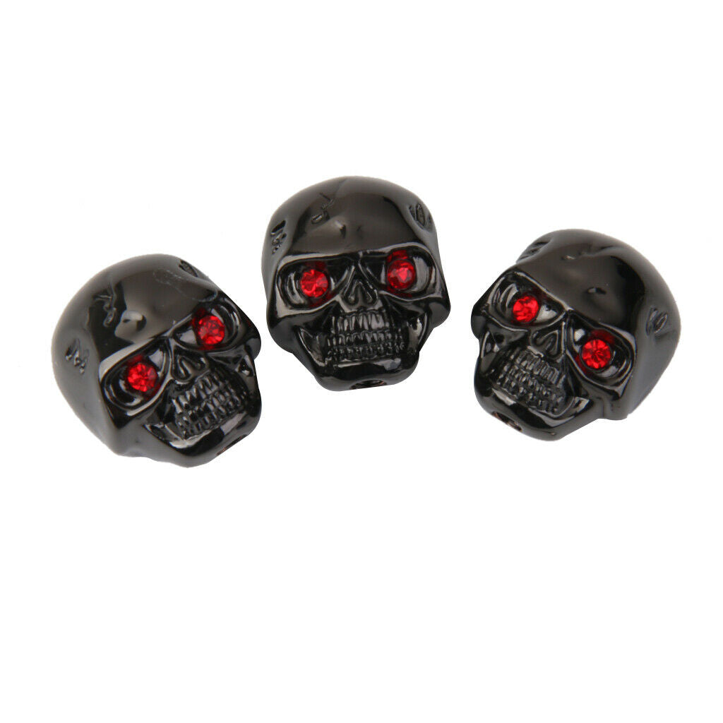 Electric guitar head 3 black metal volume knobs