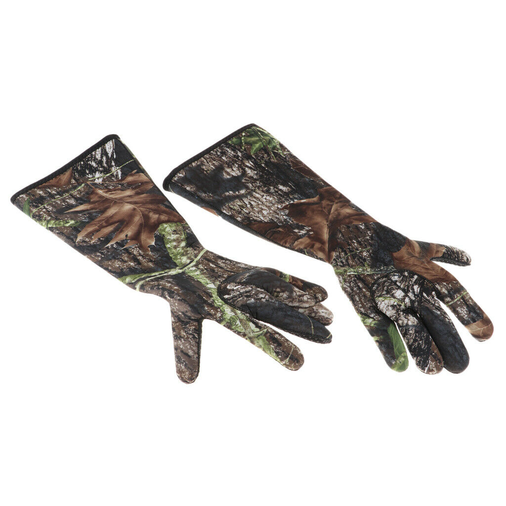 Camouflage Hunting Decoy Gloves Warm Fishing Hiking Outdoor Full Finger Gloves