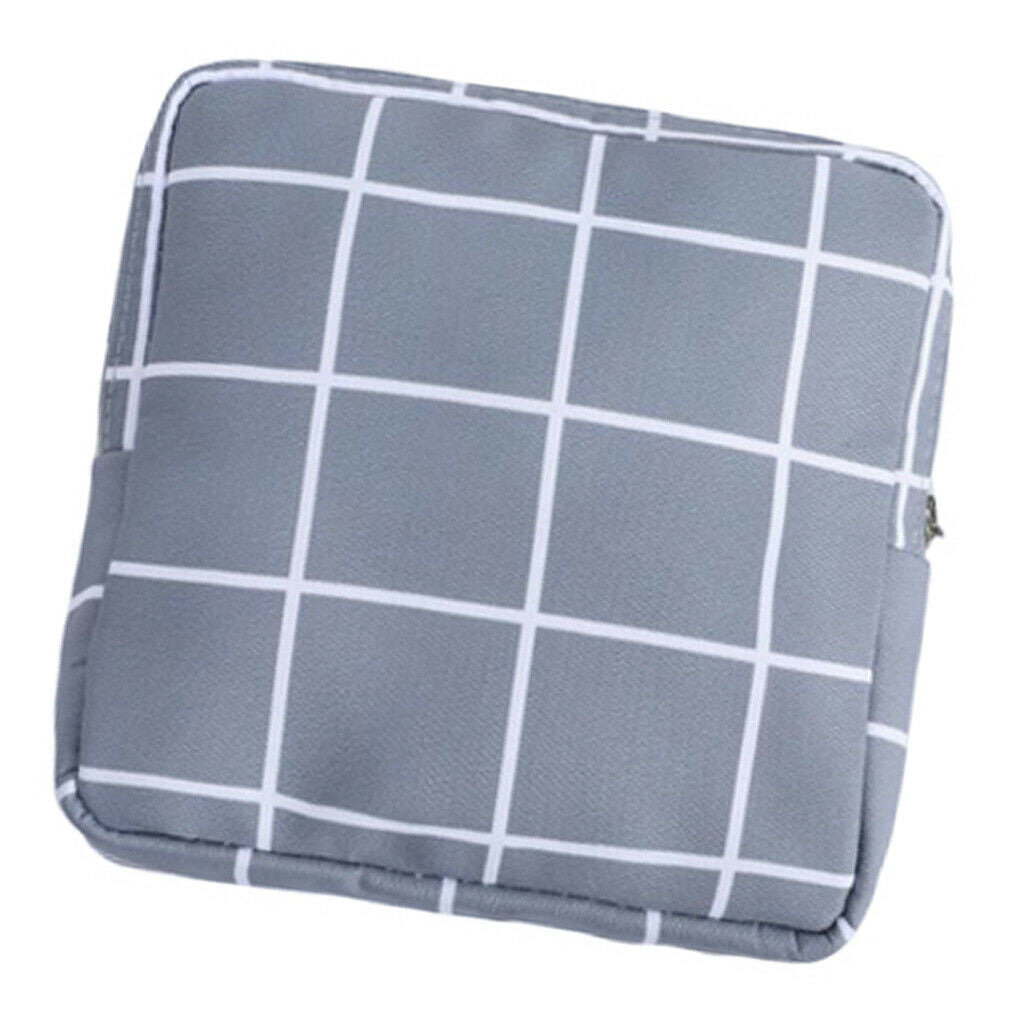 2 Pieces Sanitary Bag Pouch Tampons Organizer Traveling Women Girls Lady