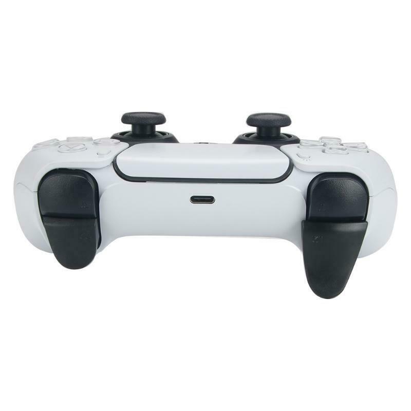 2 Pieces Anti-slip L2 R2 Lengthened Extended Buttons Kit for PS5 Gamepad
