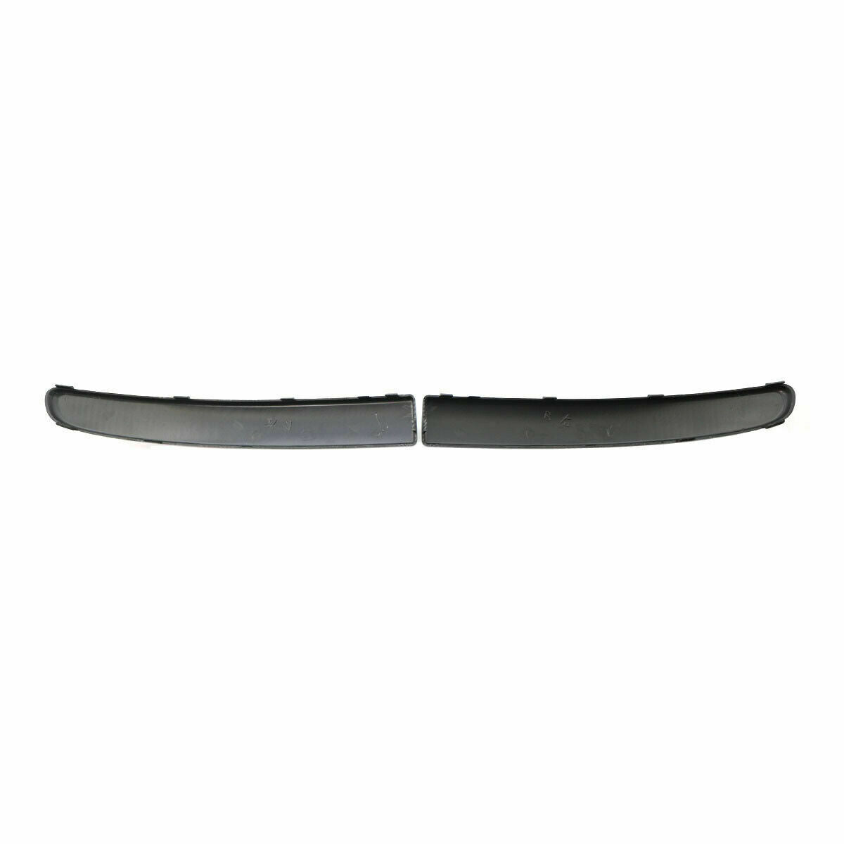1Pair Left&Right Fit For FIAT 500 2007-2015 Front Bumper Lower Moulding Trim