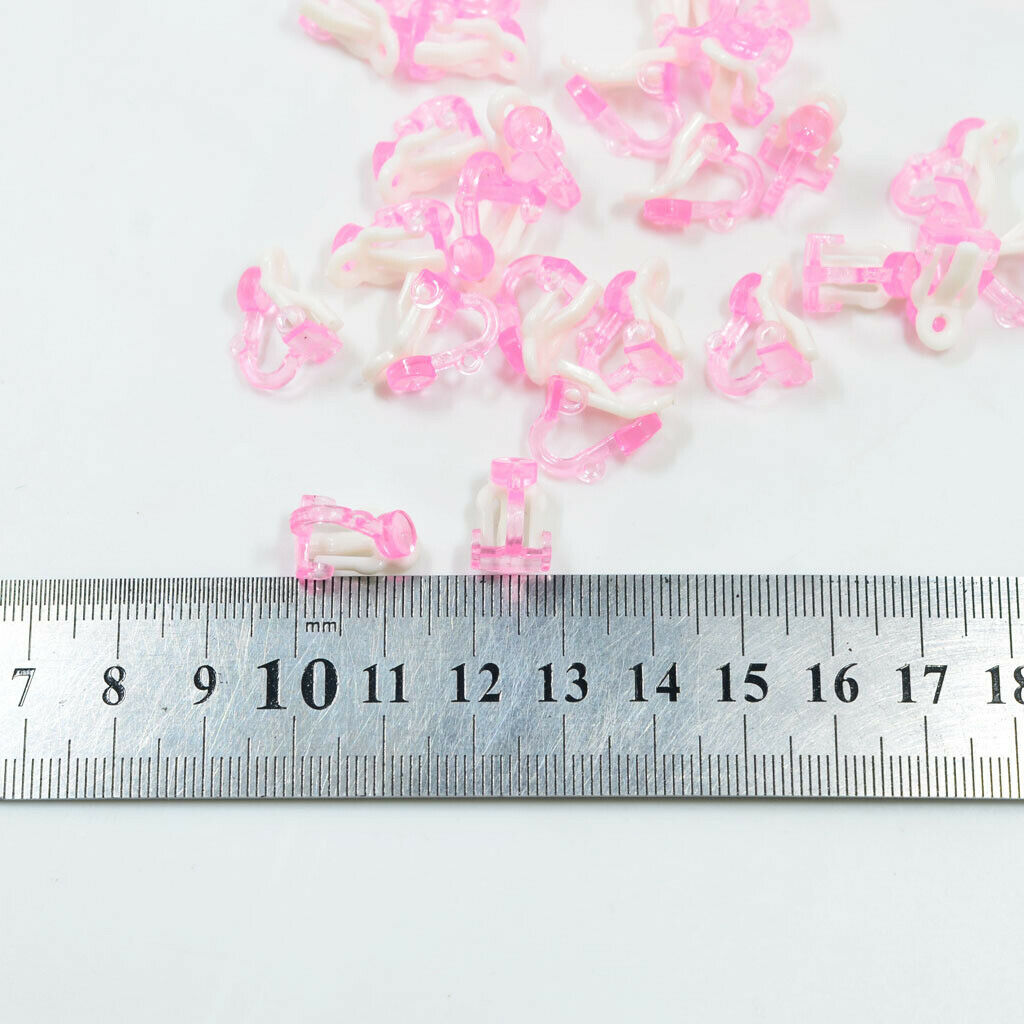 50Pcs Ear Hanging No Piercing Earrings Fashion Accessory for Girls DIY