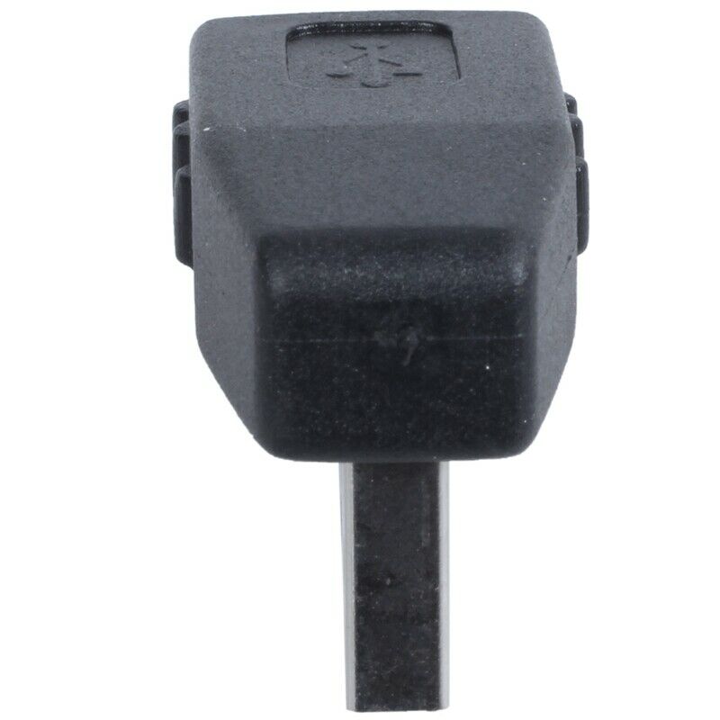 Black Side Right Angle USB A Female To A Male Adapter Connector Hubs Q4I9I9
