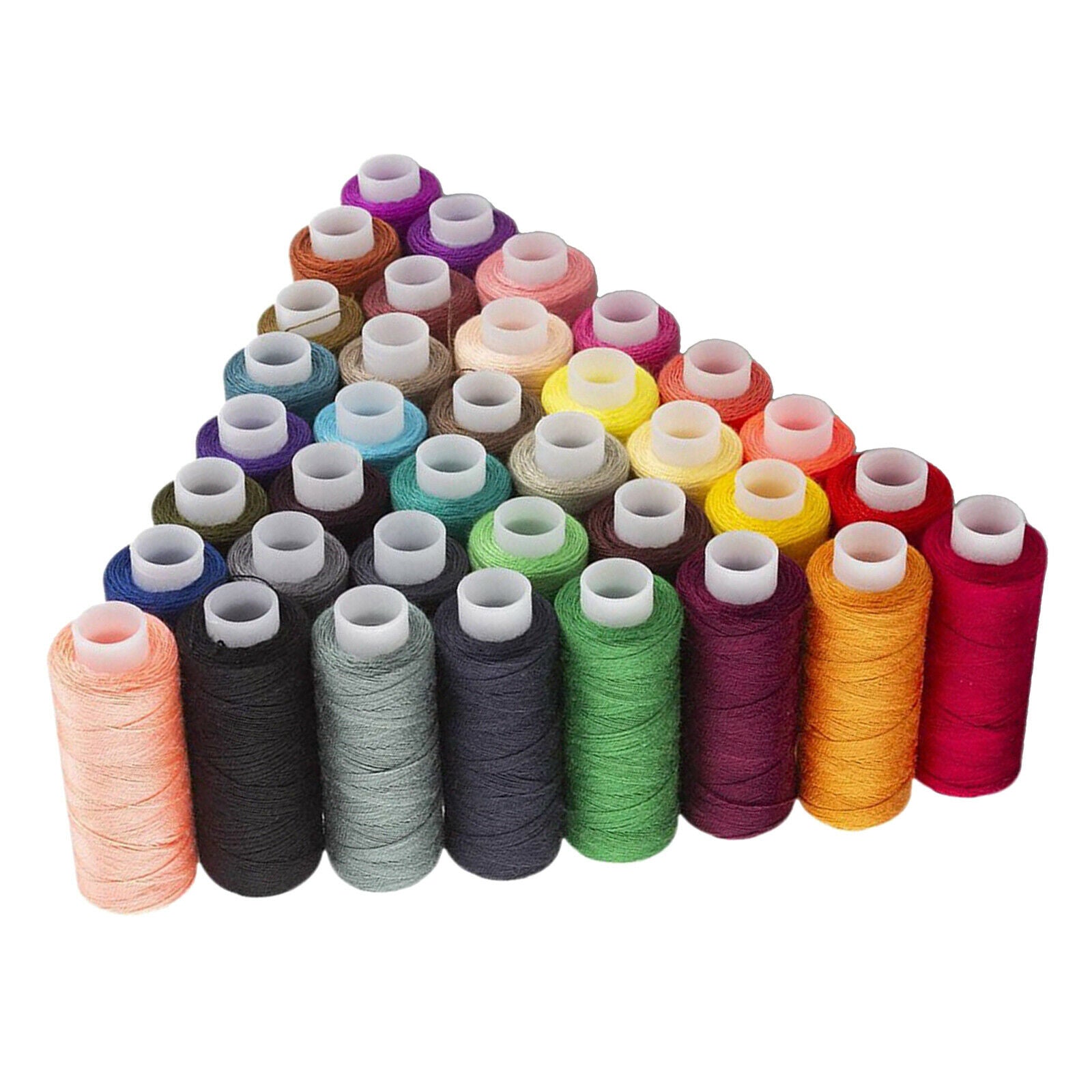 Sewing Thread Kit 39 Colors Polyester 200 Yards Embroidery Quilting Thread