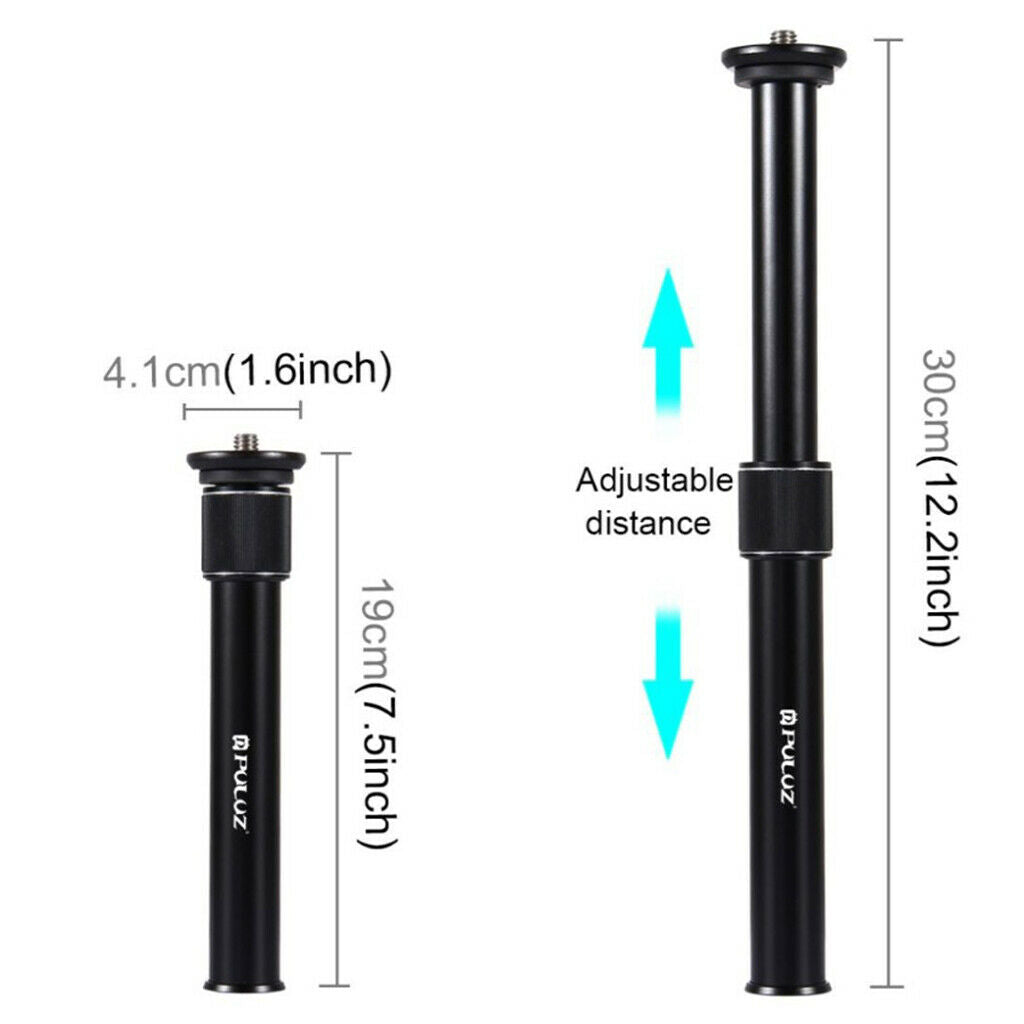 Floor Tripod Accessory Center Shaft Extension Rod for Camera Camcorder Stand