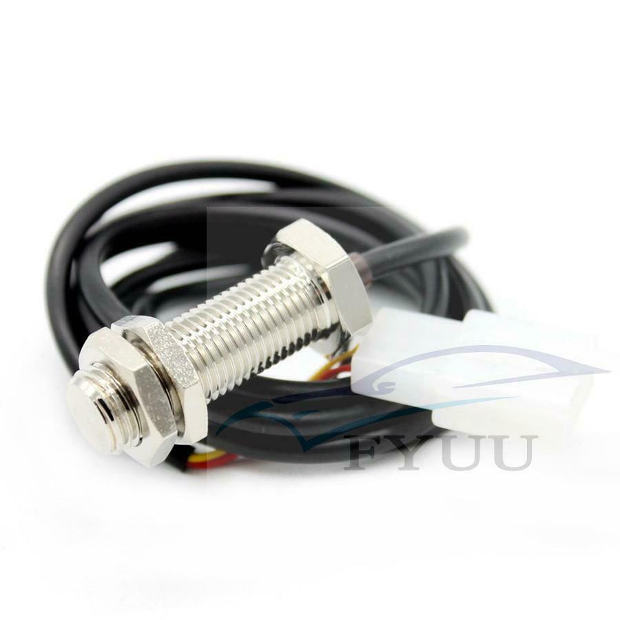 Motorcycle Speedometer Odo RPM Speed Fuel Gauge Kph Mph Water Temp Oil Meter