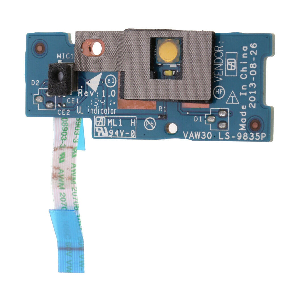 1 Piece Power ON/OFF Button Board Unit w/ Ribbon Cable for Dell Latitude E5440