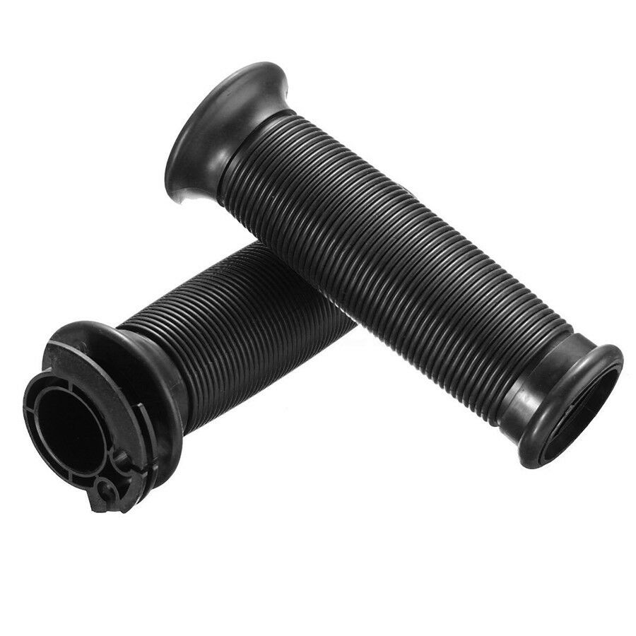 7/8'' Black Streak Plastic+Silicone Motorcycle Handlebar Cover 21.3mm, & 23mm
