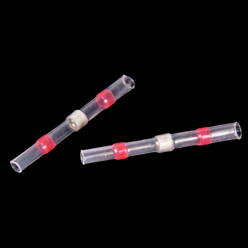 50x Waterproof solder sleeve heat shrink tube wire terminal connector 4 s WF