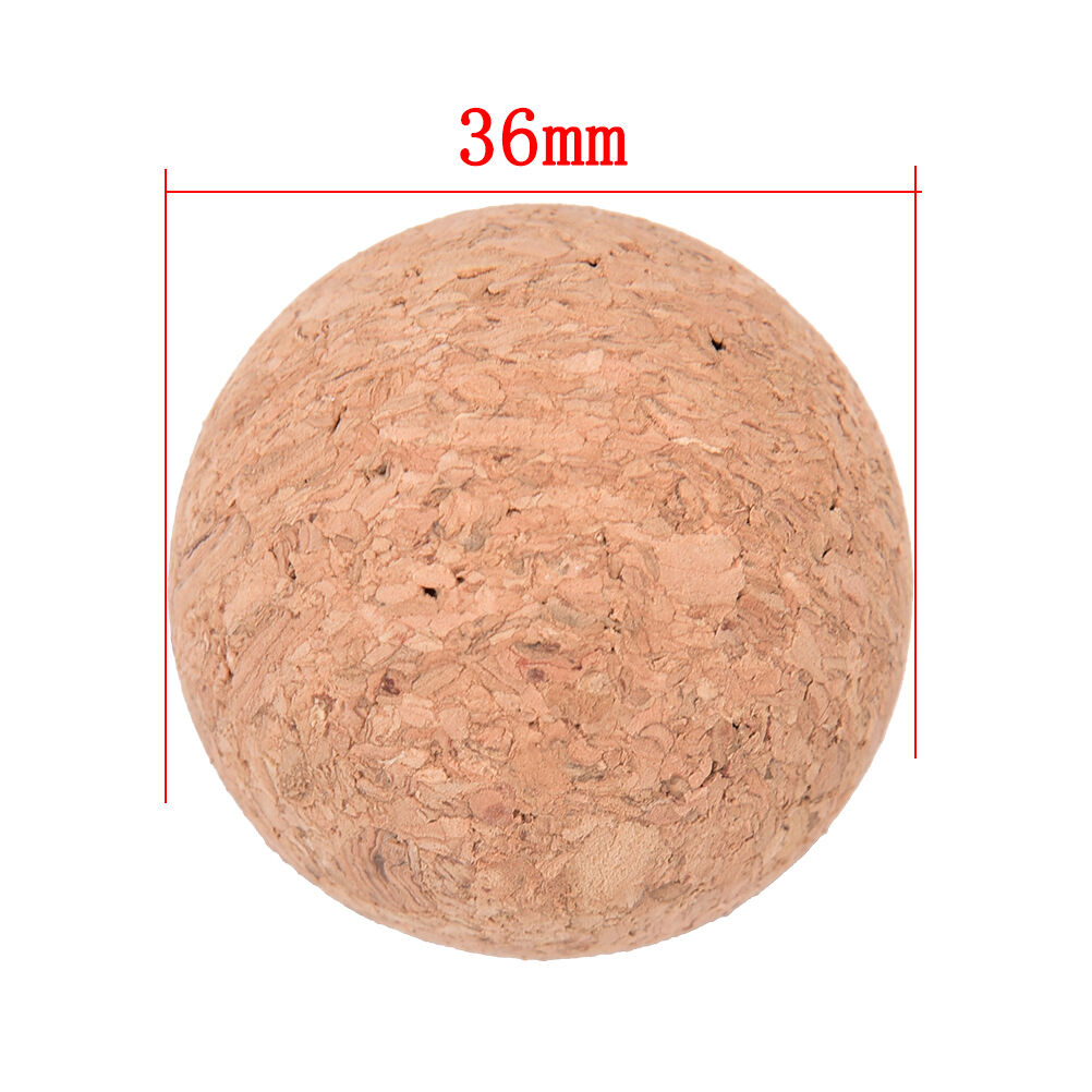36mm cork solid wood wooden Table soccer table football balls baby footbal.l8