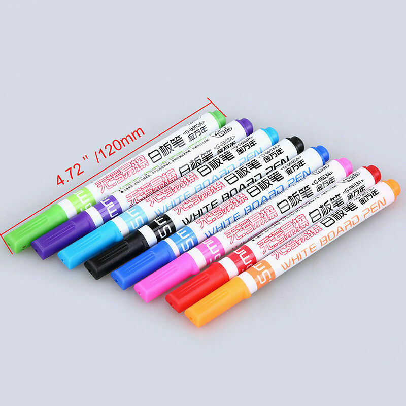 8 Pcs Multicolor Liquid Chalk Marker Pen Note Board Glass Writing Paintings DIY