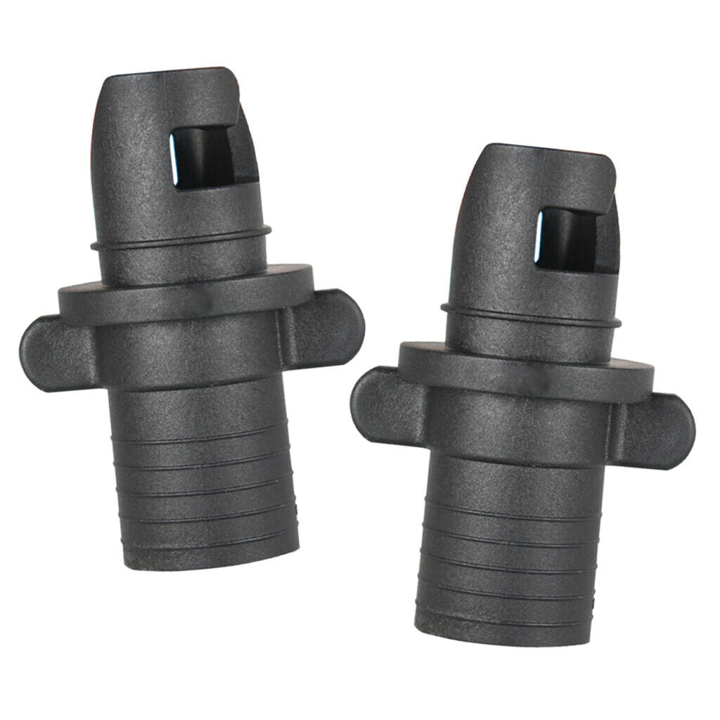 2Pcs Kayak Valve Adapter Inflated Boat Dinghy Pump Hose Canoe Pump Connector