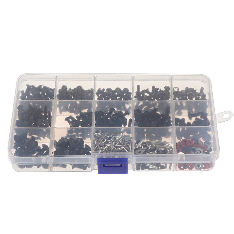 500PCs Repair Tool and Screws Box Set for 1/10 HSP RC .DD