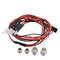4 LED Headlight Taillight for 1/5 1/8 1/10 1/12 1/16 RC Car DIY Accessories 3mm